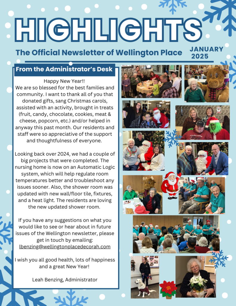 January 2025 Newsletter Image