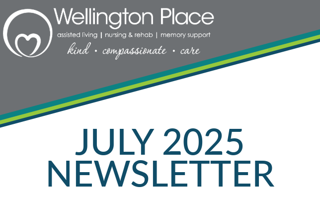July 2025 Newsletter Wellington website graphics