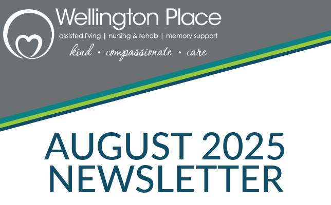 August 2025 Newsletter Wellington website graphics